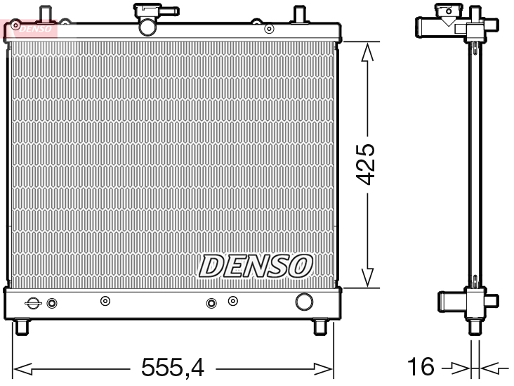 Radiateur Denso DRM35006