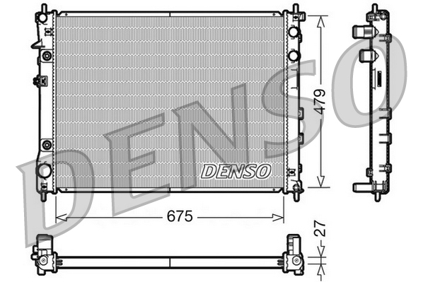 Radiateur Denso DRM36012