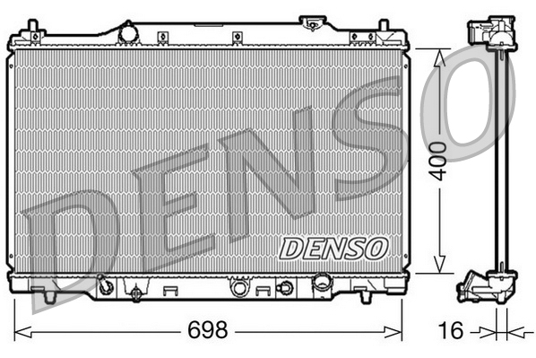 Radiateur Denso DRM40016