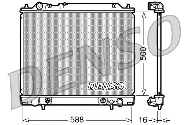 Radiateur Denso DRM45013