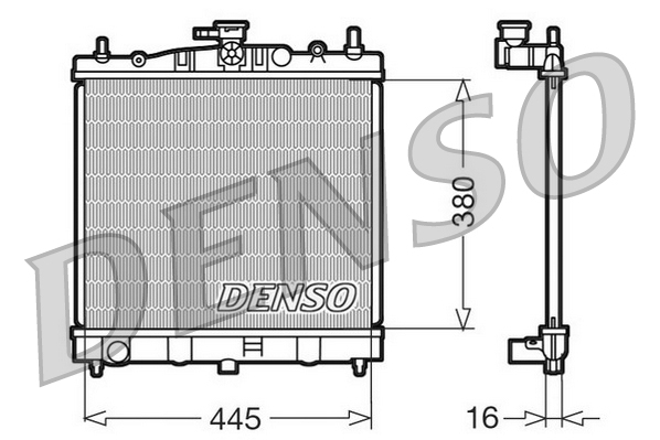 Radiateur Denso DRM46002