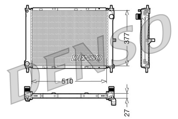 Radiateur Denso DRM46003