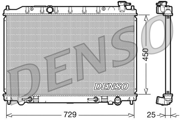 Radiateur Denso DRM46029