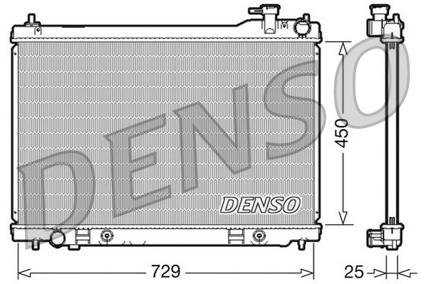 Radiateur Denso DRM46100