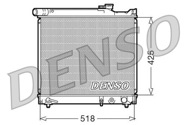 Radiateur Denso DRM47012