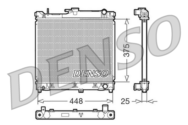 Radiateur Denso DRM47014