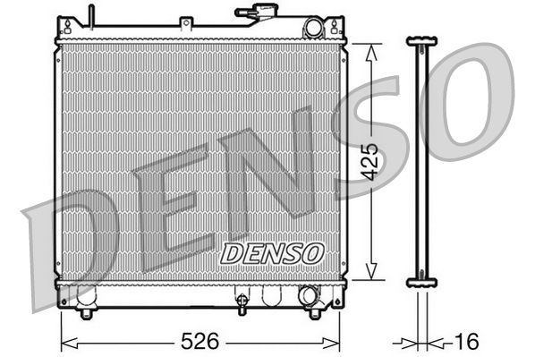 Radiateur Denso DRM47015