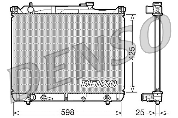 Radiateur Denso DRM47021