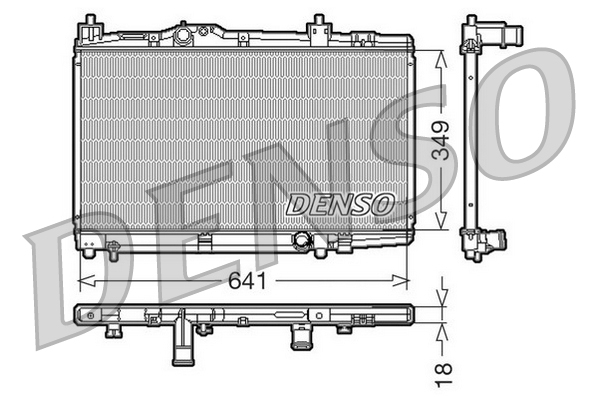 Radiateur Denso DRM50005