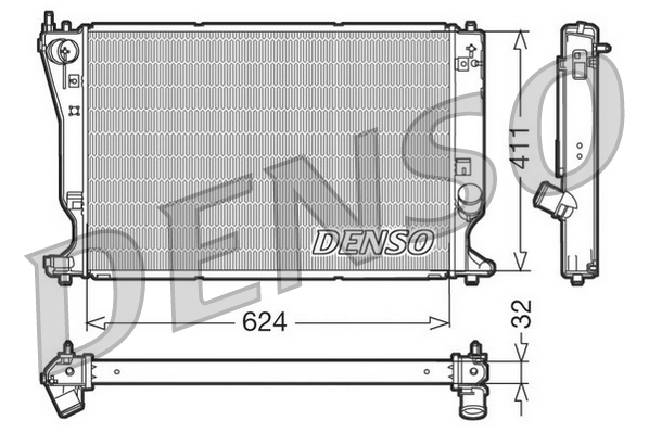 Radiateur Denso DRM50032