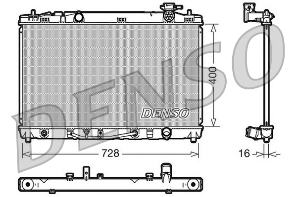 Radiateur Denso DRM50041