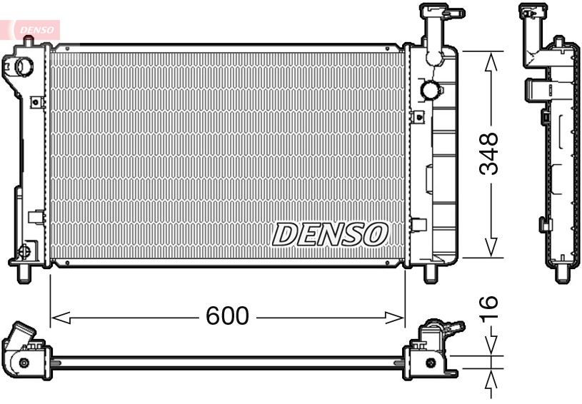 Radiateur Denso DRM50082