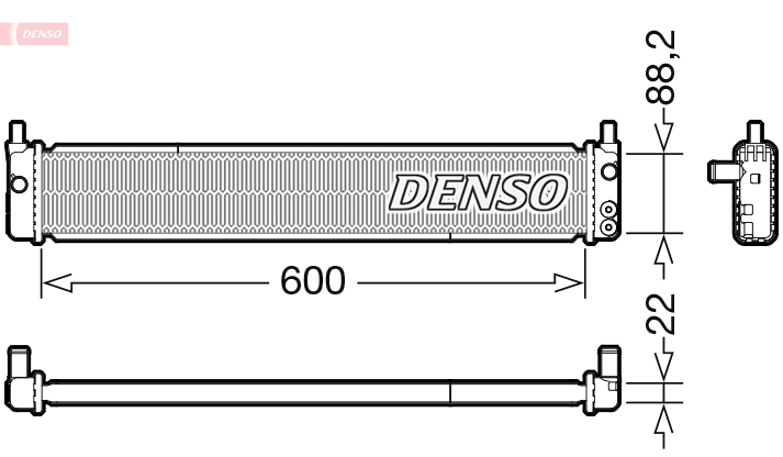 Radiateur Denso DRM50135