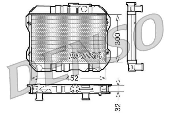 Radiateur Denso DRM50200