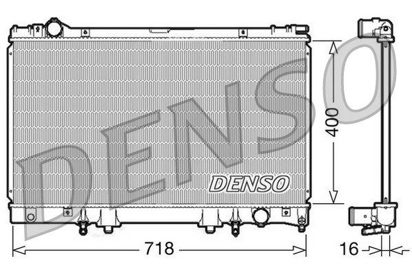 Radiateur Denso DRM51002