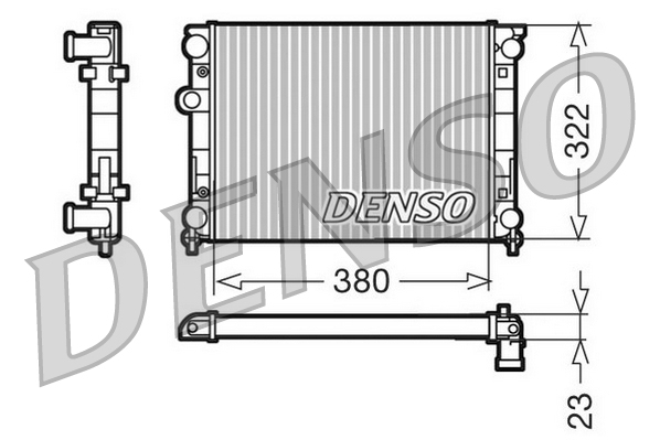 Radiateur Denso DRM99001