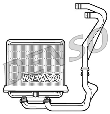 Kachelradiateur Denso DRR12006