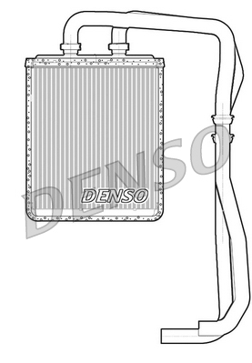 Kachelradiateur Denso DRR12011