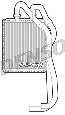 Kachelradiateur Denso DRR12021