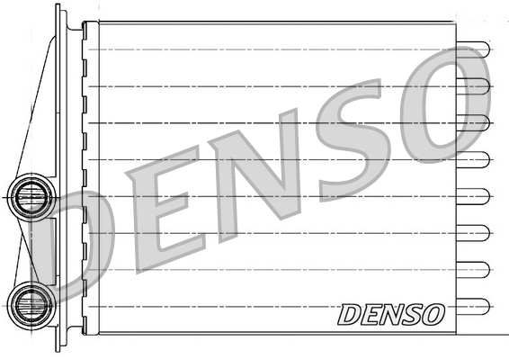 Kachelradiateur Denso DRR23020