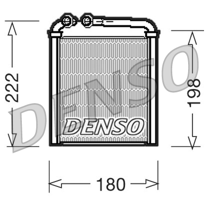 Kachelradiateur Denso DRR32005