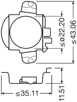 Osram Lamphouder 64210DA03