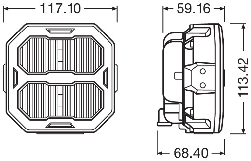 Osram Werklamp LEDPWL101-UW