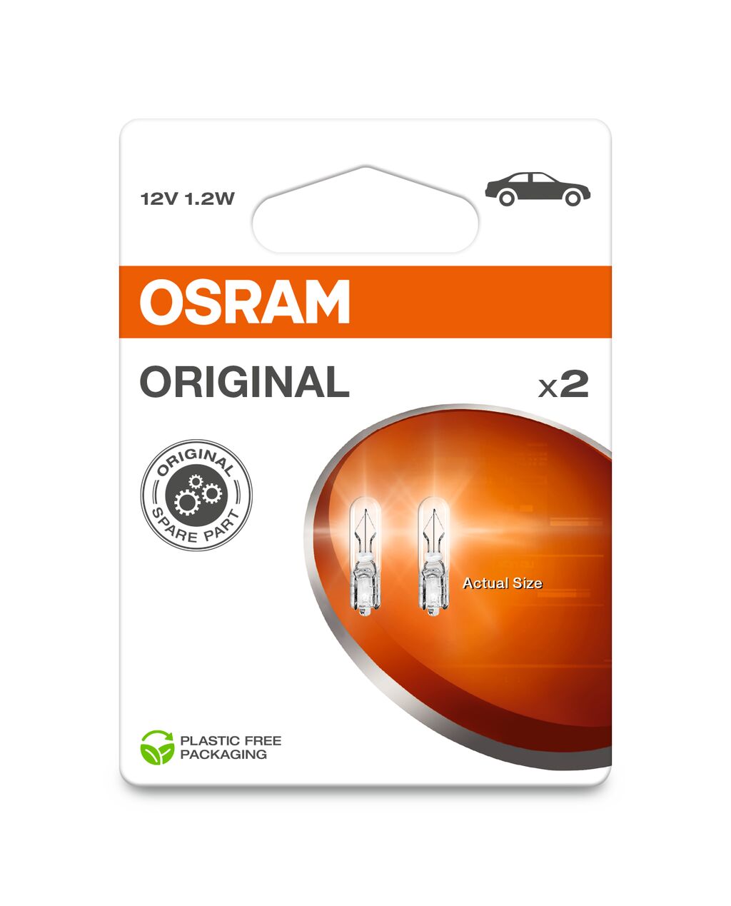 Gloeilamp, interieurverlichting Osram 2721-2BL