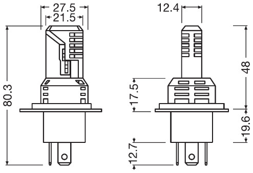 Osram Gloeilamp, verstraler 64193DWESY-HCB