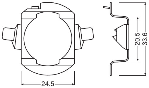 Osram Lamphouder 64210DA06