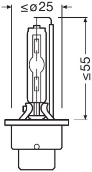 Osram Gloeilamp, koplamp 66440CBN-HCB