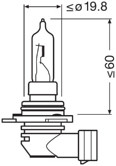 Osram Gloeilamp, verstraler 9012