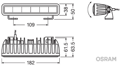 Osram Verstraler LEDDL105-SP