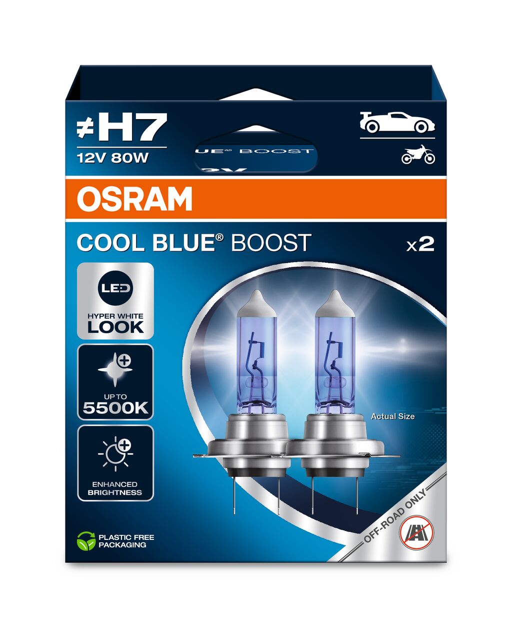 Gloeilamp, verstraler Osram 62210CBB-2HB