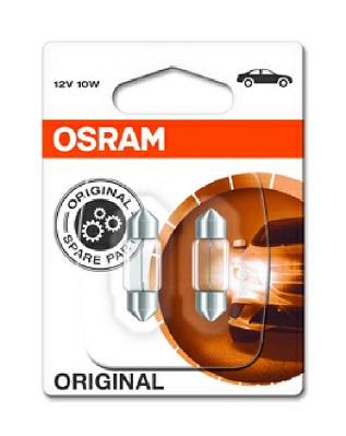 Gloeilamp, kofferruimteverlichting Osram 6438-02B