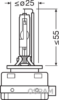 Osram Gloeilamp, verstraler 66150CBI