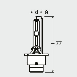 Osram Gloeilamp, koplamp 66440CBI