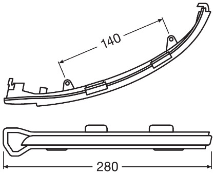 Osram Knipperlicht LEDDMI 5G0 BK S