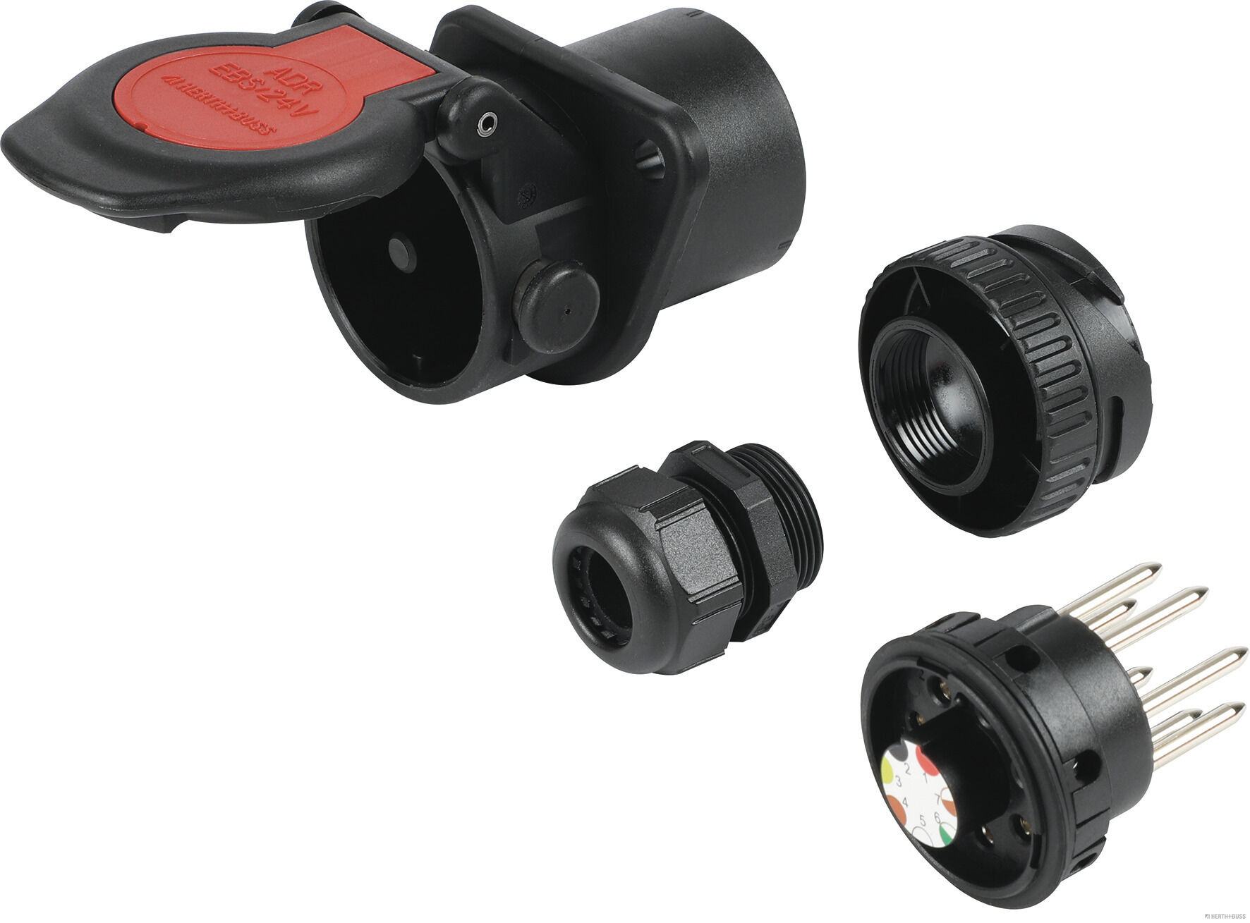 Stekkerdoos Herth+Buss Elparts 51305254