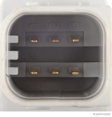 Herth+Buss Elparts Nox-sensor (katalysator) 70680813