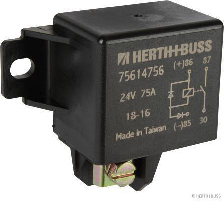 Batterij Relais (Omschakel) Herth+Buss Elparts 75614756