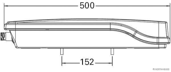Herth+Buss Elparts Achterlicht 83830055