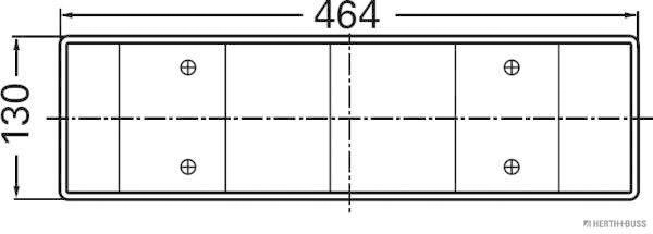 Herth+Buss Elparts Achterlicht 83840512