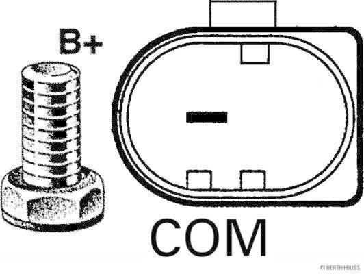 Herth+Buss Elparts Alternator/Dynamo 32047960