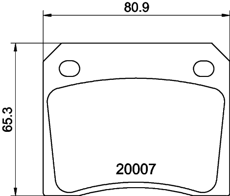 Remblokset Mintex MGB521