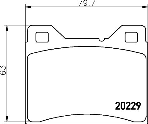 Remblokset Mintex MDB1026