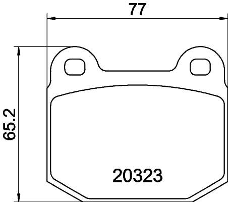 Remblokset Mintex MDB1099