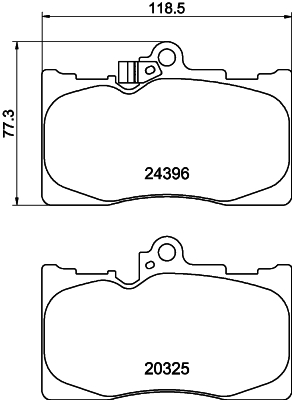 Remblokset Mintex MDB2727