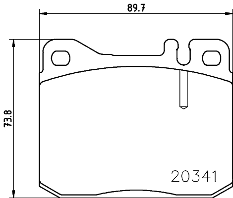 Remblokset Mintex MDB1180