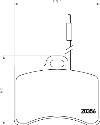 Remblokset Mintex MDB1101